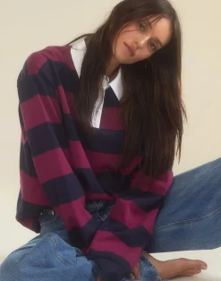 Ardie Striped Rugby Shirt