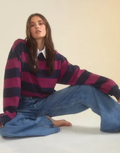 Ardie Striped Rugby Shirt
