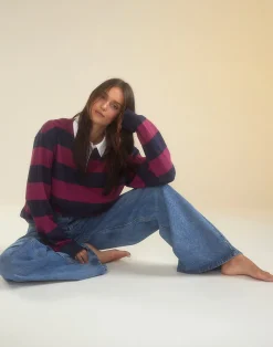 Ardie Striped Rugby Shirt