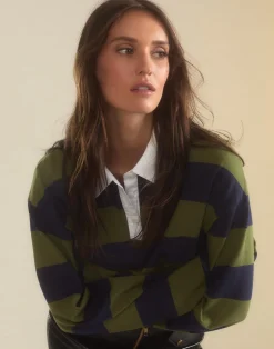 Ardie Striped Rugby Shirt