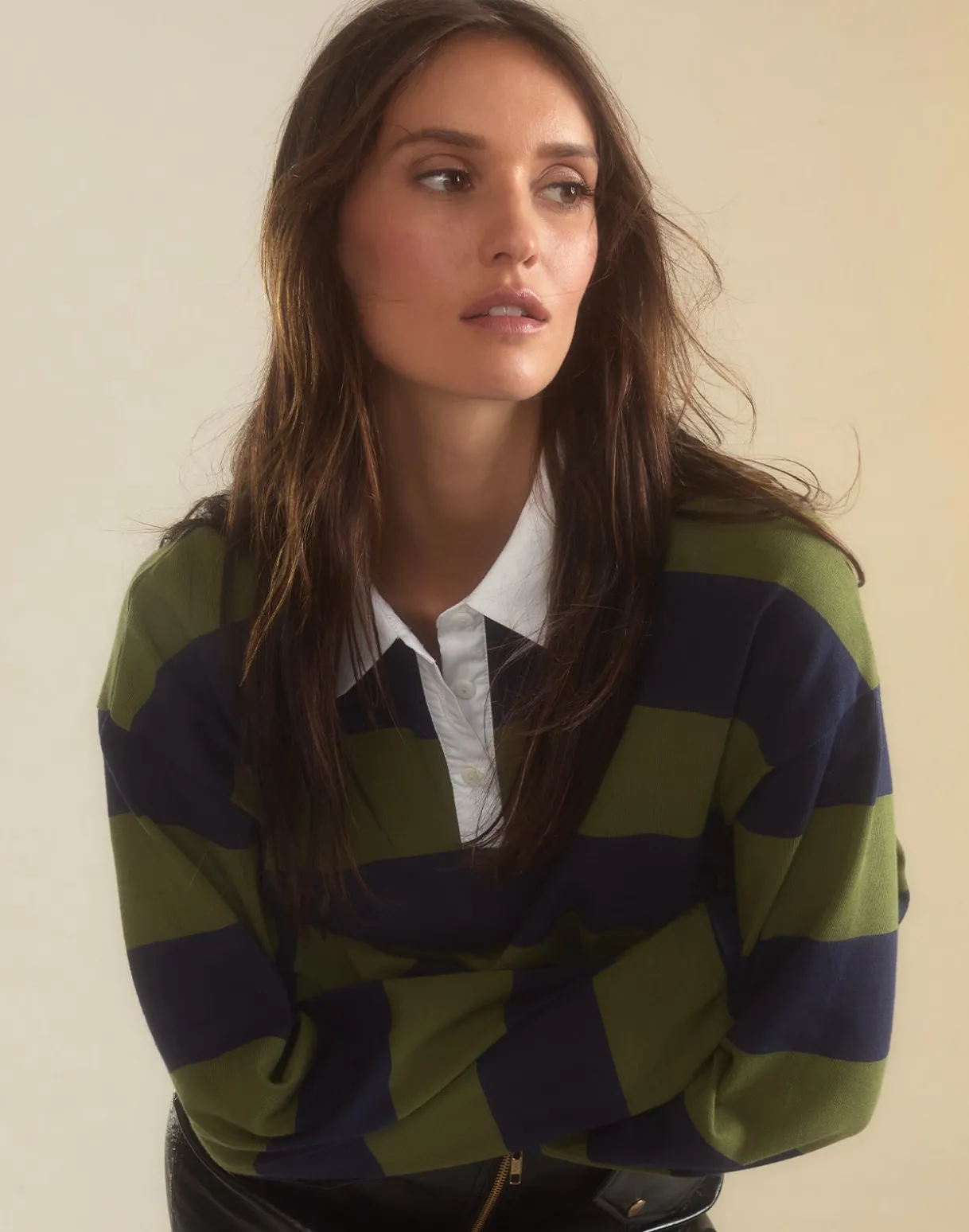 Ardie Striped Rugby Shirt