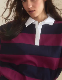 Ardie Striped Rugby Shirt