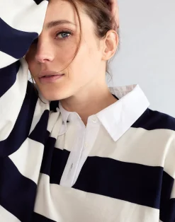 Ardie Striped Rugby Shirt