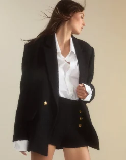 Bardot Bouclé Blazer