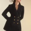 Bardot Bouclé Blazer Dress