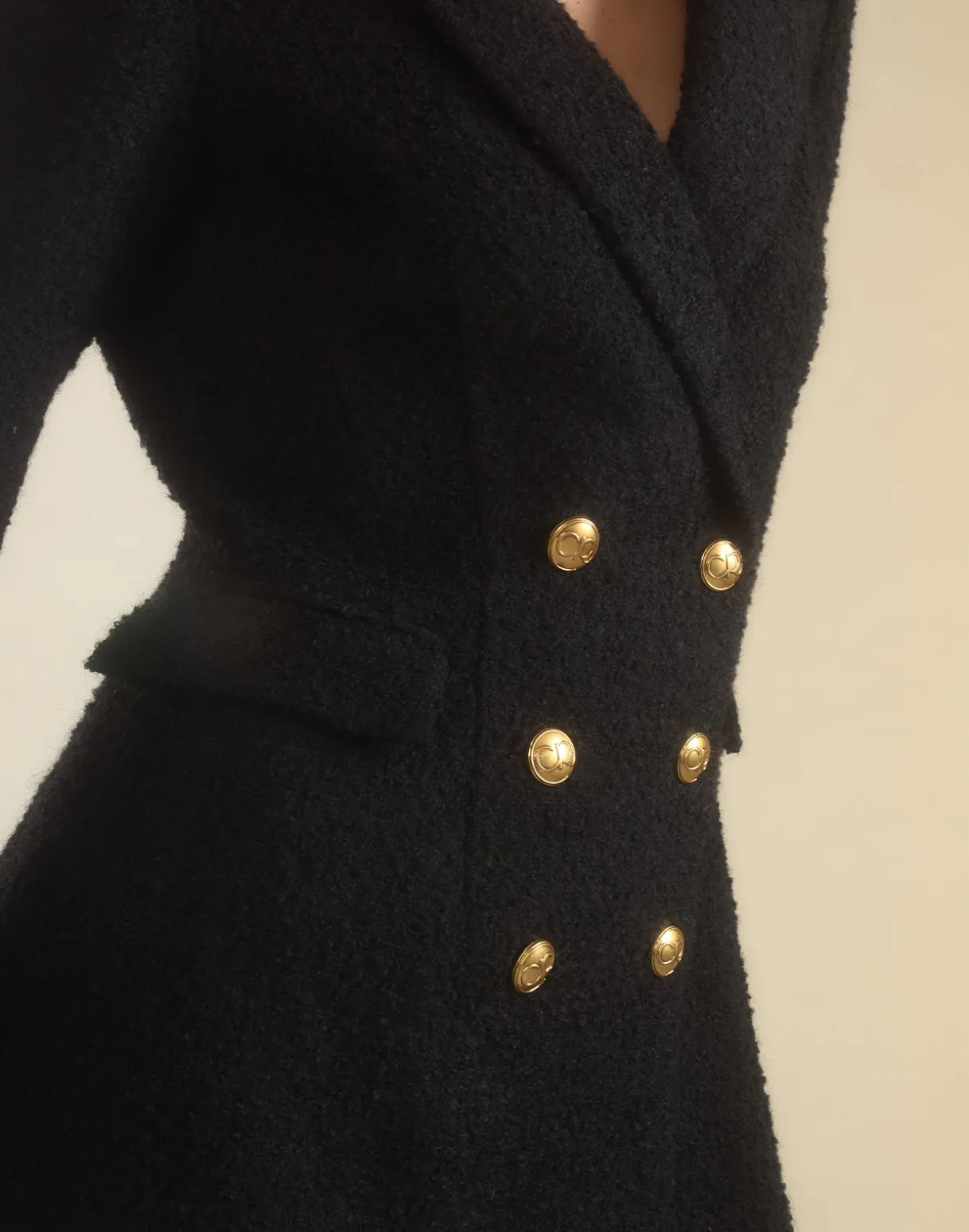 Bardot Bouclé Blazer Dress