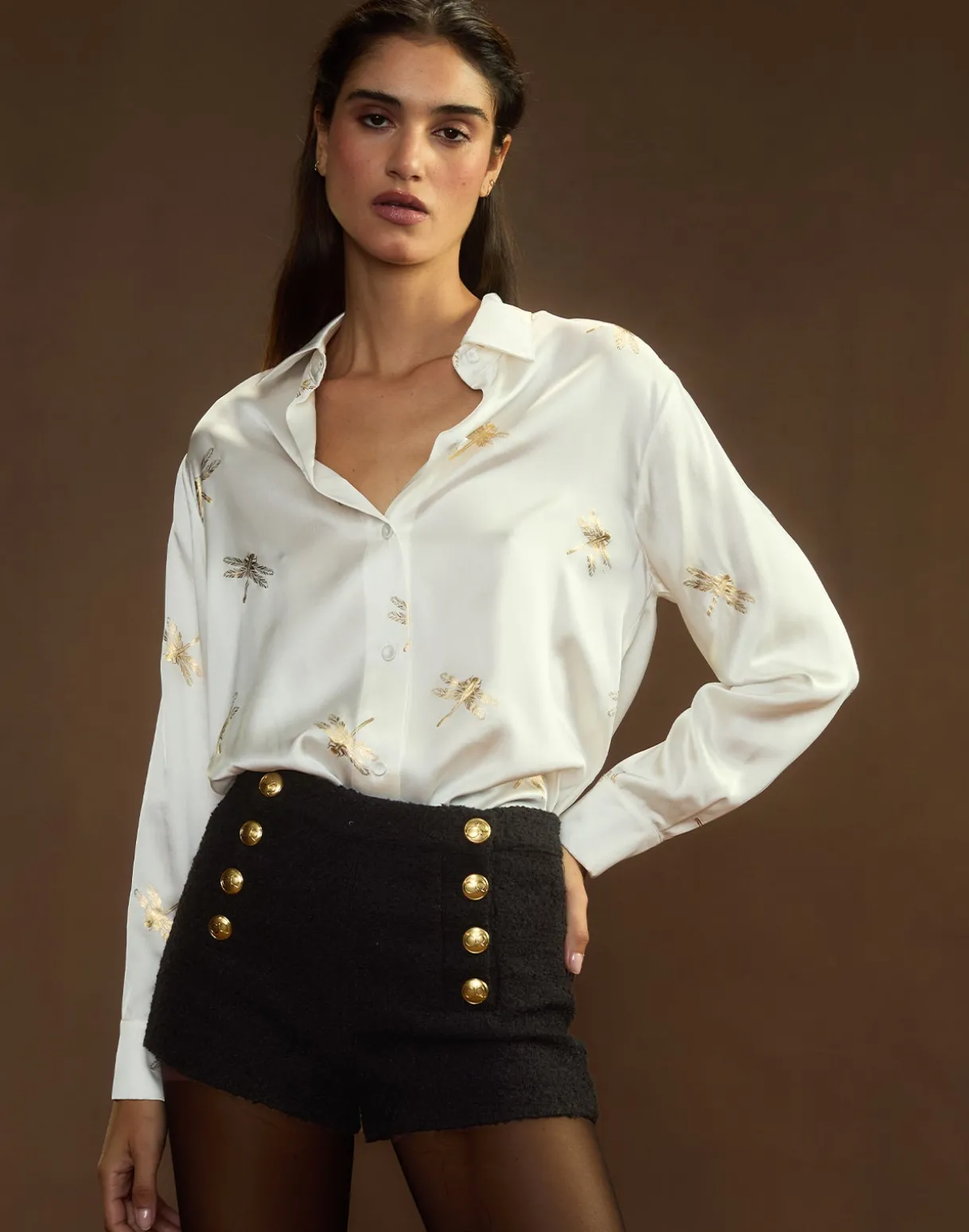 Bardot Bouclé Shorts