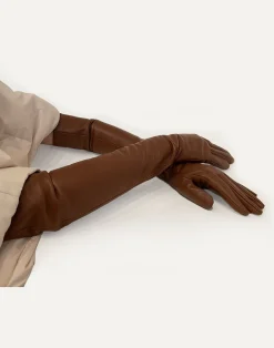Bea Long Leather Gloves