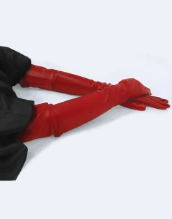 Bea Long Leather Gloves