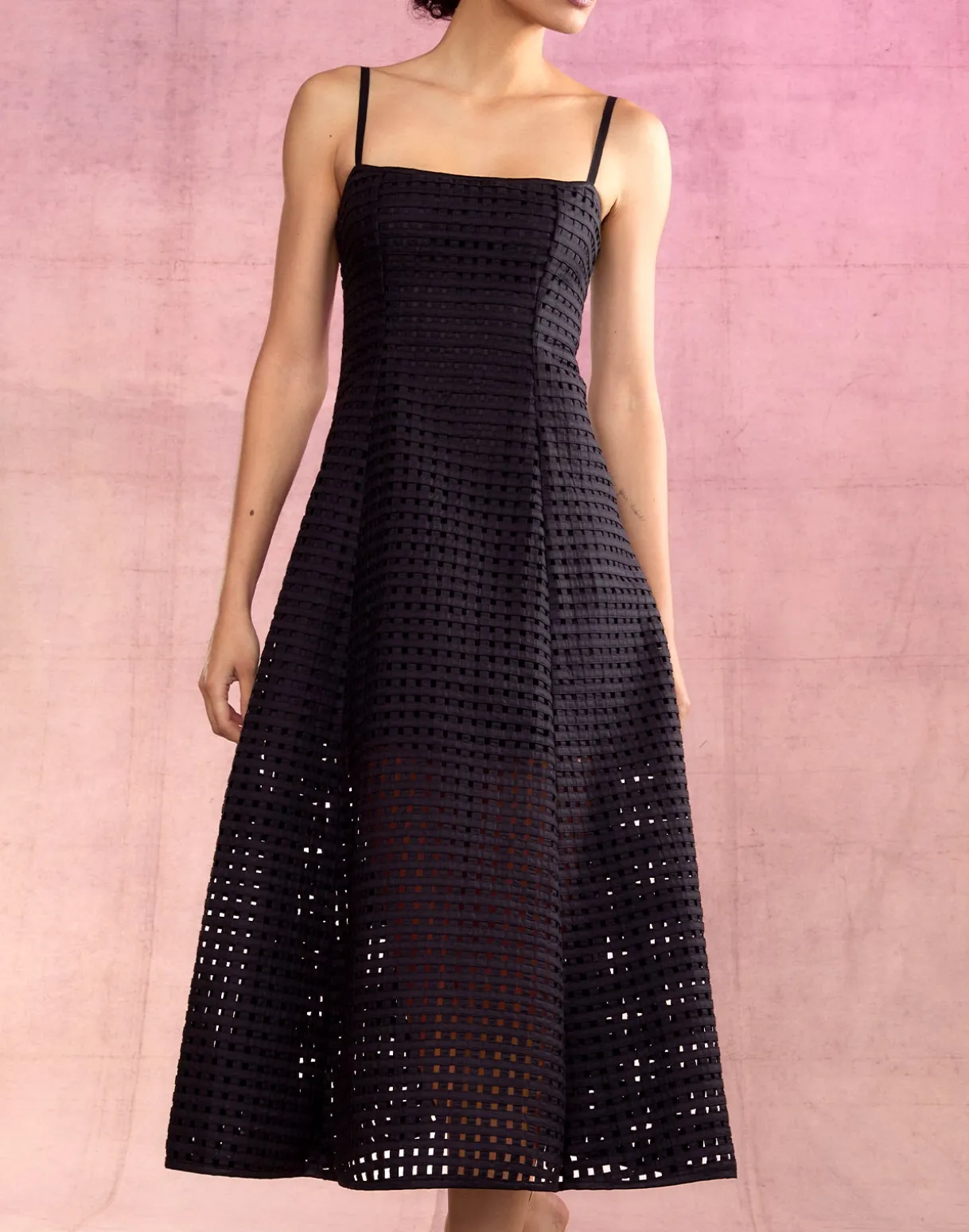 Birdcage Midi Dress