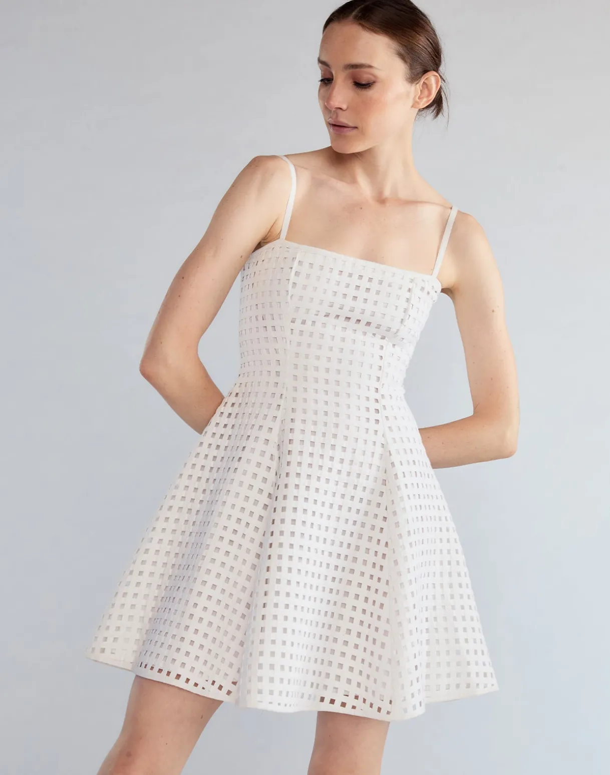 Birdcage Mini Dress