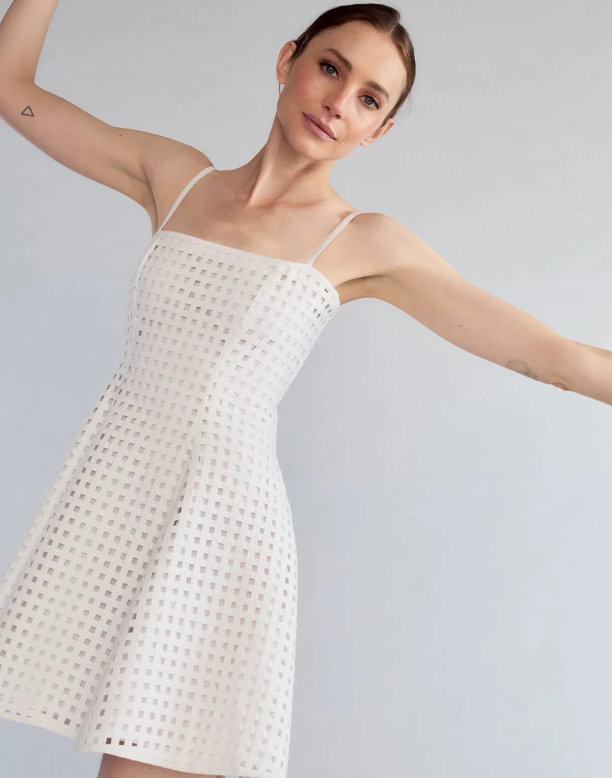 Birdcage Mini Dress