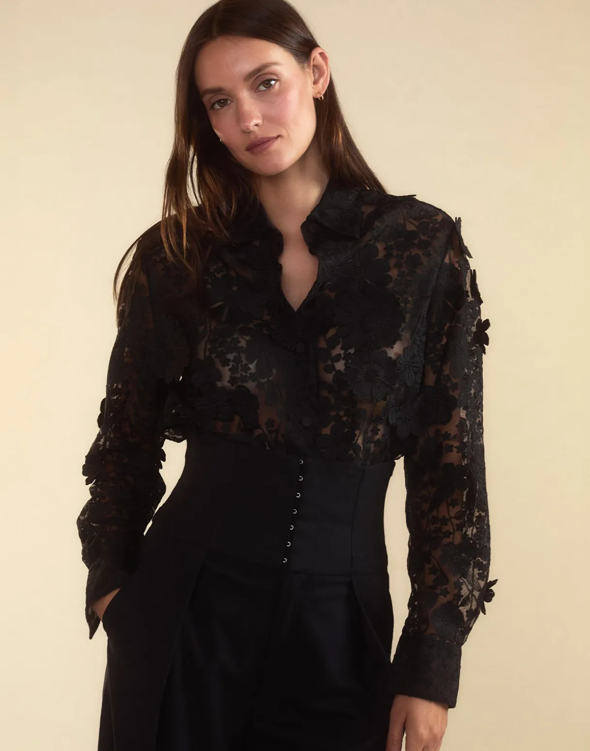 Blooming Lace Shirt