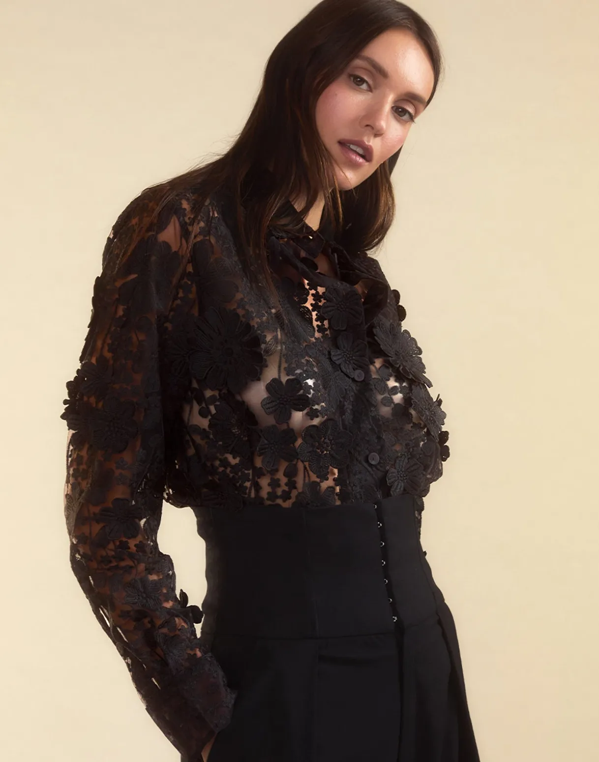 Blooming Lace Shirt