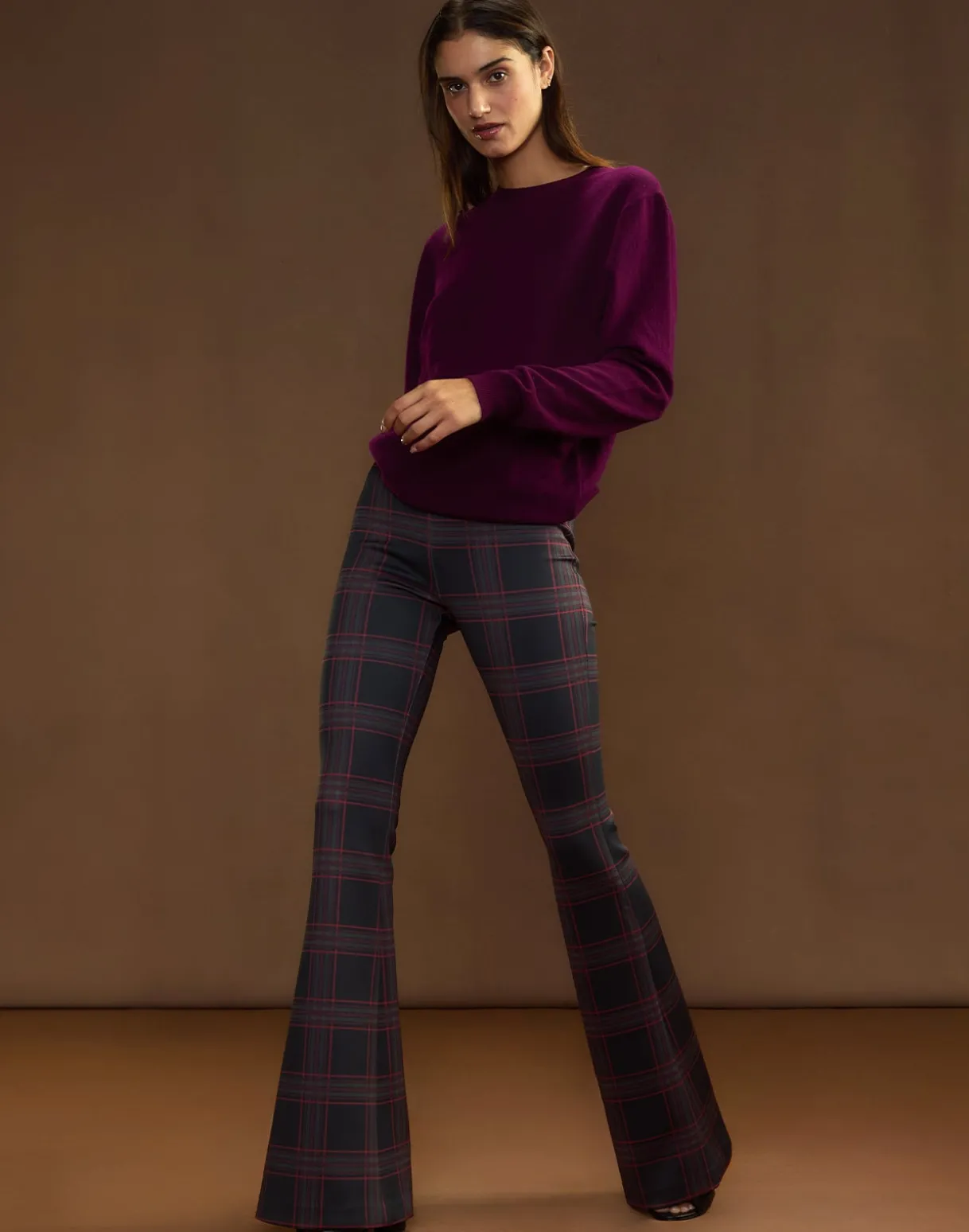 Bonded Fit and Flare Pant