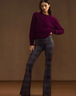 Bonded Fit and Flare Pant