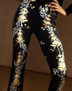 Bonded Fit and Flare Pant