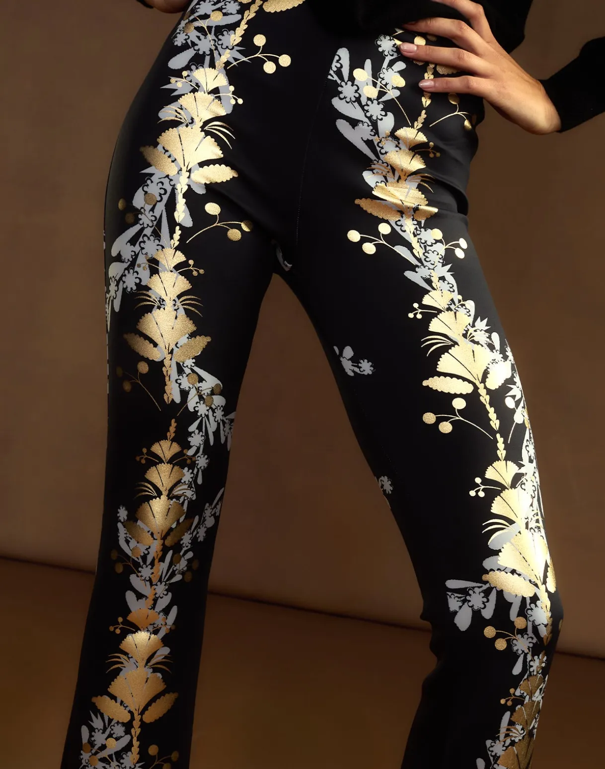 Bonded Fit and Flare Pant