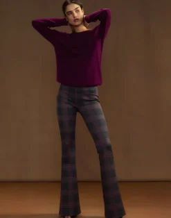 Bonded Fit and Flare Pant