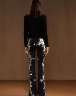 Bonded Fit and Flare Pant
