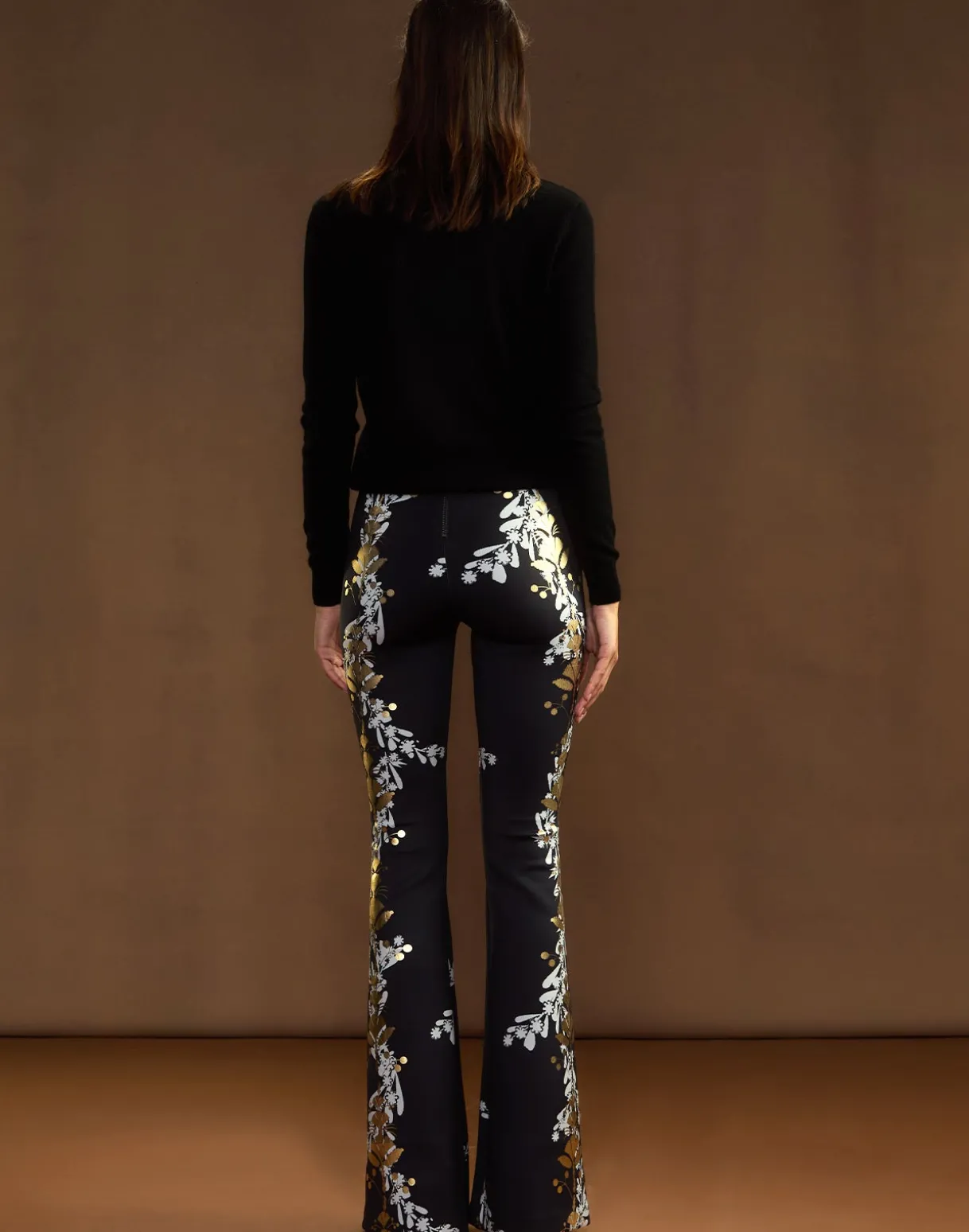 Bonded Fit and Flare Pant