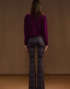 Bonded Fit and Flare Pant