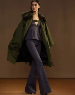Bonded Fit and Flare Pant