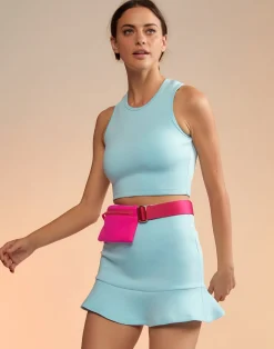 Bonded Mini Skirt