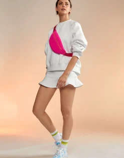 Bonded Mini Skirt