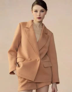 Bonded Pick Stitch Jacket