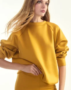 Bonded Pullover Sweatshirt