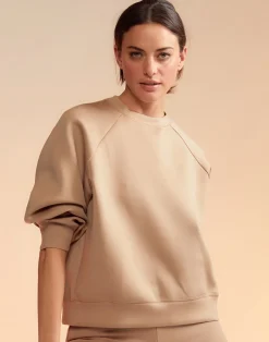 Bonded Pullover Sweatshirt