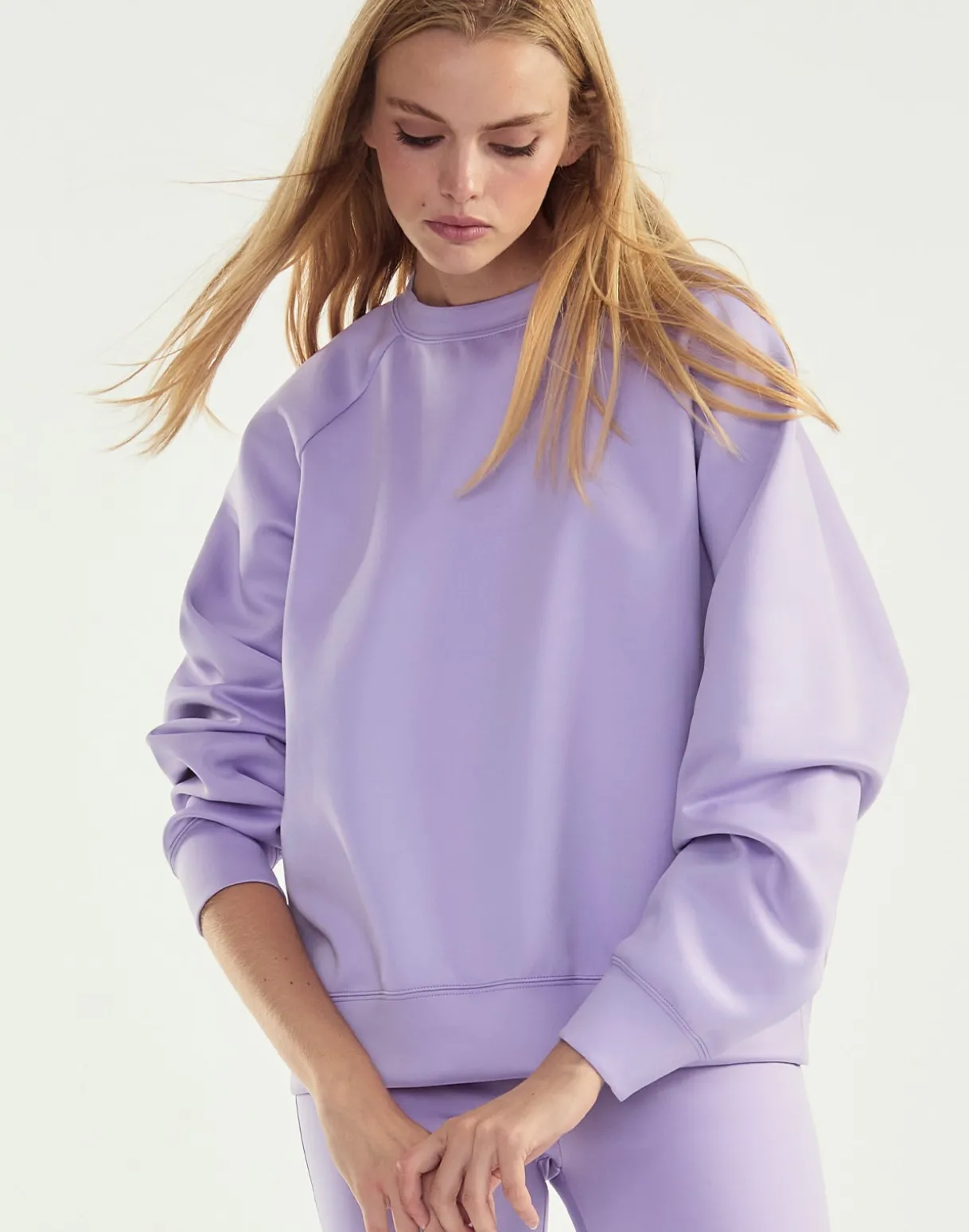 Bonded Pullover Sweatshirt