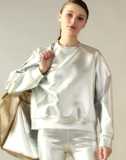 Bonded Pullover Sweatshirt