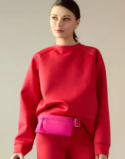 Bonded Pullover Sweatshirt