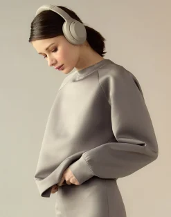 Bonded Pullover Sweatshirt