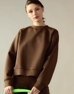Bonded Pullover Sweatshirt