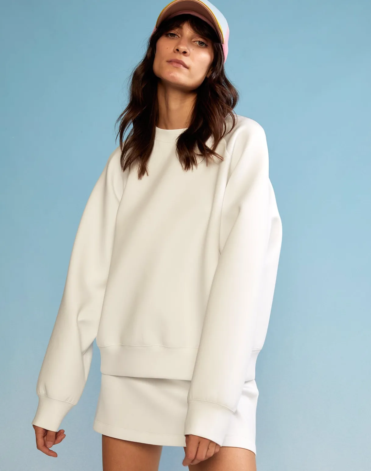 Bonded Pullover Sweatshirt