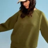 Bonded Pullover Sweatshirt