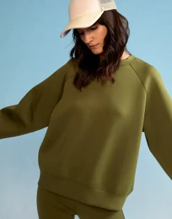 Bonded Pullover Sweatshirt