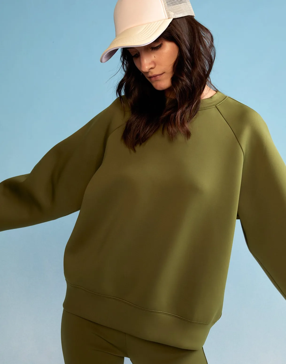 Bonded Pullover Sweatshirt
