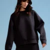 Bonded Pullover Sweatshirt