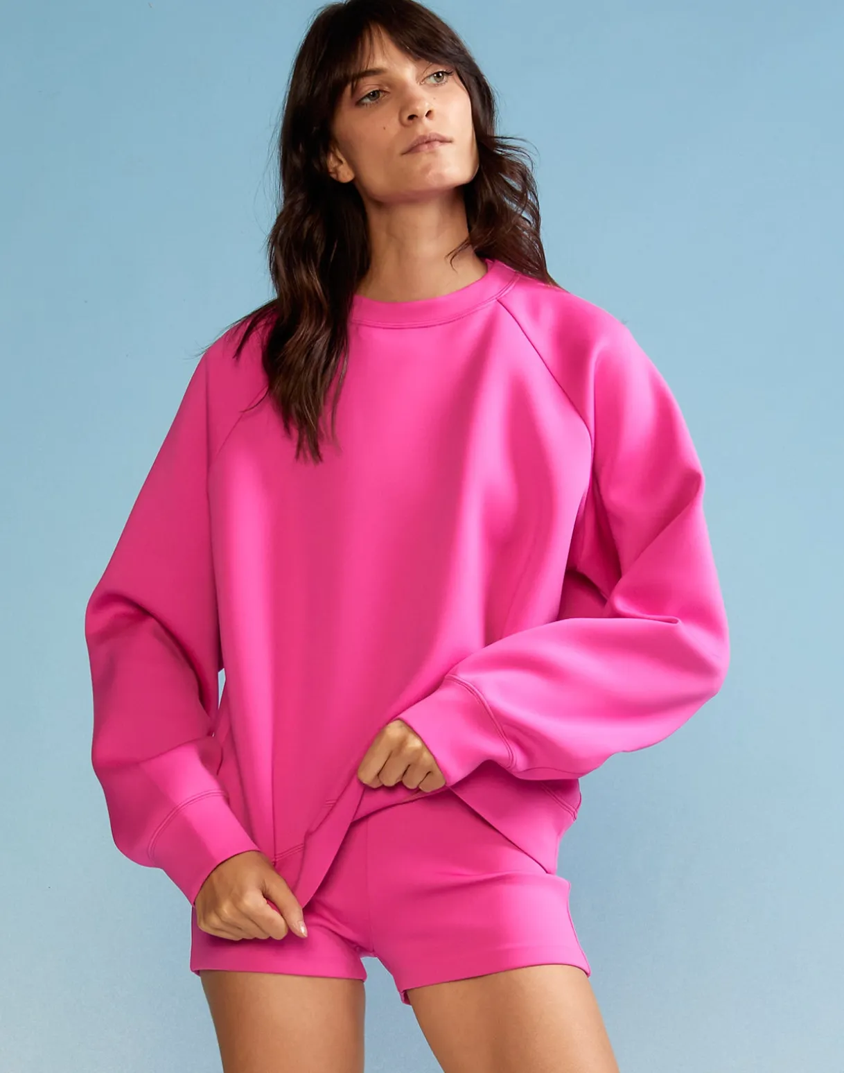 Bonded Pullover Sweatshirt