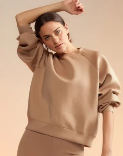 Bonded Pullover Sweatshirt