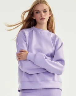 Bonded Pullover Sweatshirt