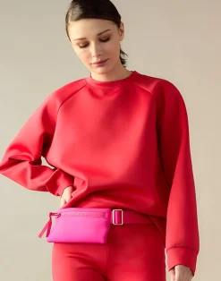 Bonded Pullover Sweatshirt