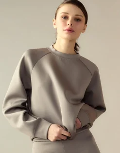 Bonded Pullover Sweatshirt