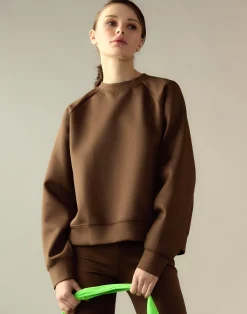 Bonded Pullover Sweatshirt
