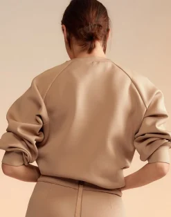 Bonded Pullover Sweatshirt