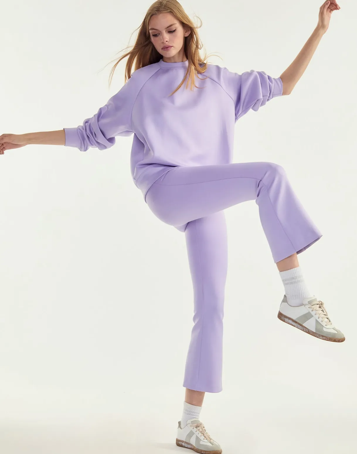 Bonded Pullover Sweatshirt